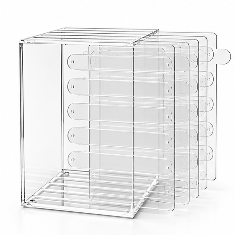 Clear Acrylic Nail Tip Display Cabinet — 1 Empty Cabinet