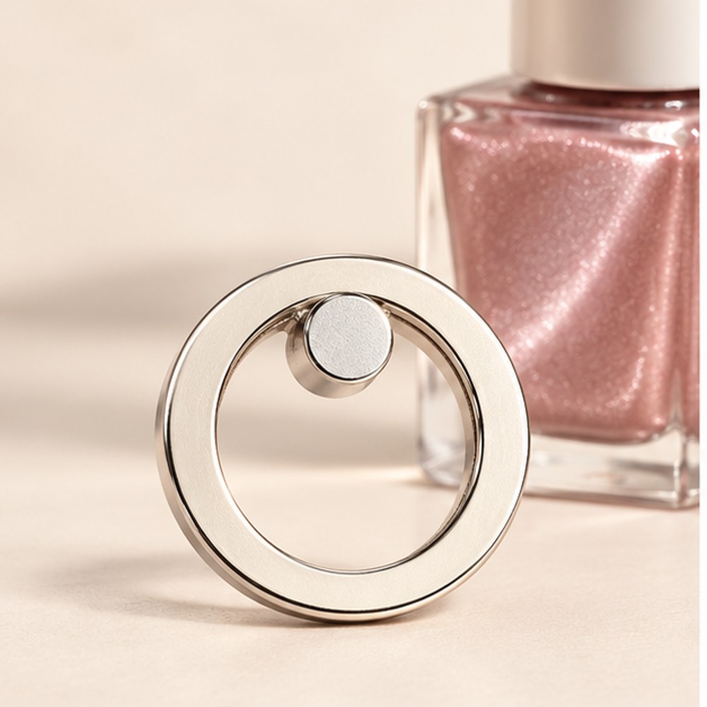 Silver Ring Nail Art Magnet — 1 Tool
