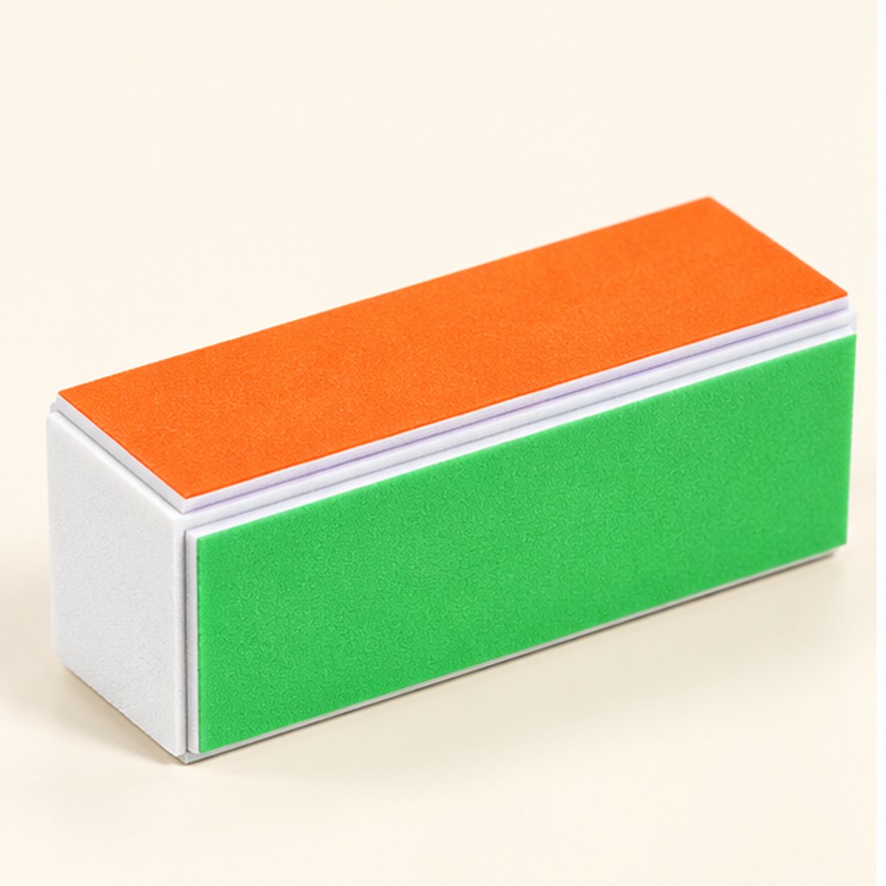 Four-Sided Colour Nail Buffing Block — 1 Block