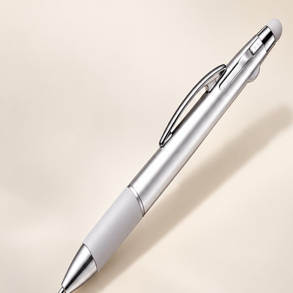 Silver Four-in-One Nail Art Dotting Pen — 1 Tool