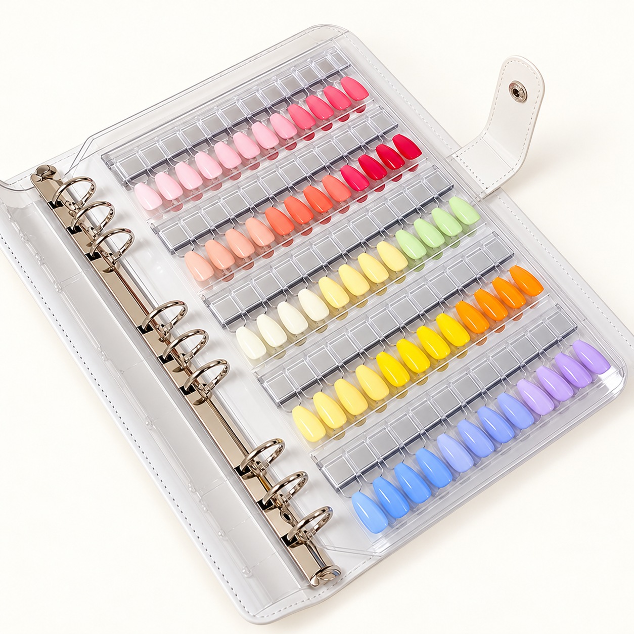 Magnetic Nail Colour Display Book — 1 Binder