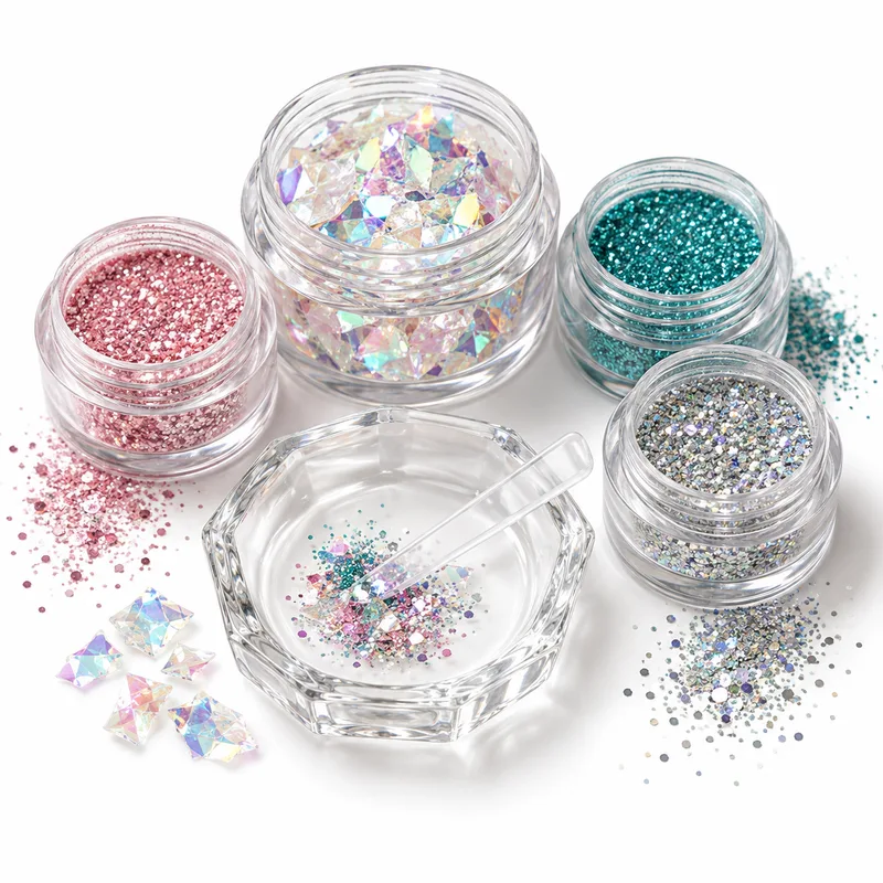 Glitter & flakes concept assortment